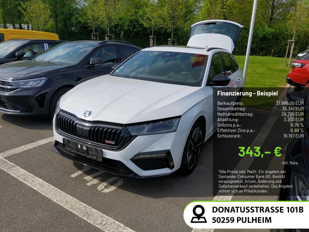 Skoda Octavia Combi RS 1.4 TSI iV LED NAVI AHK PANO