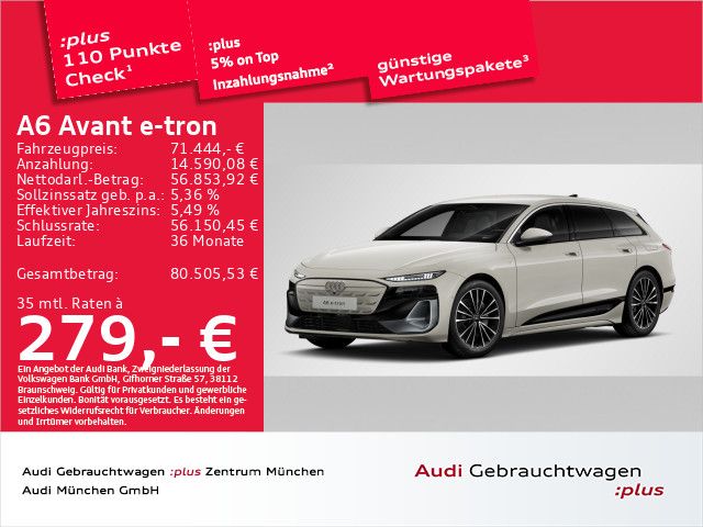 Audi A6 Avant e-tron qu. S line Matrix/ACC/Navi+/Luft