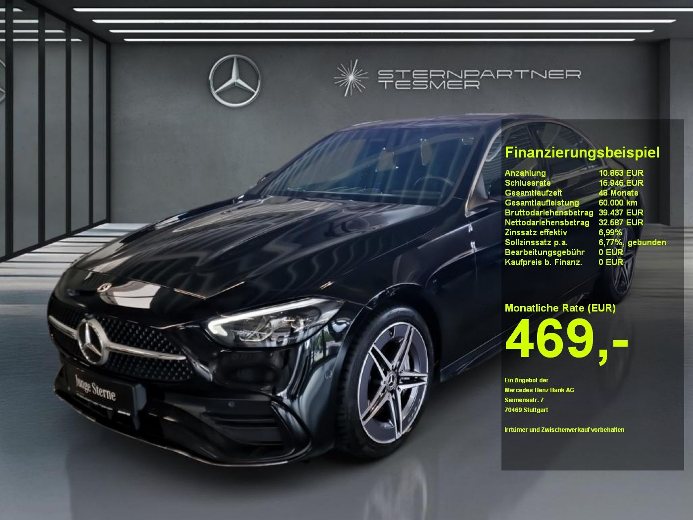 Mercedes-Benz C 220 d AMG - Samsaru's Car Outlet