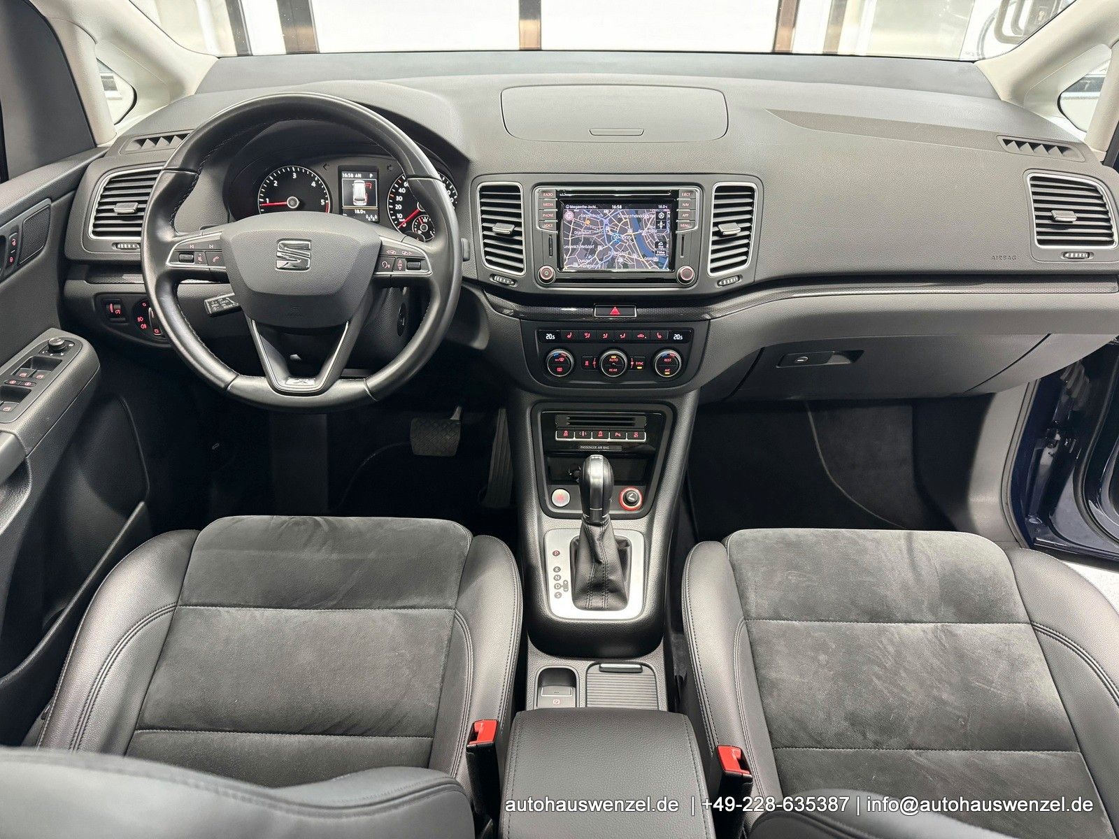 Seat Alhambra 2.0 TDI Aut. Xcellence 7-SI. PANO AHK