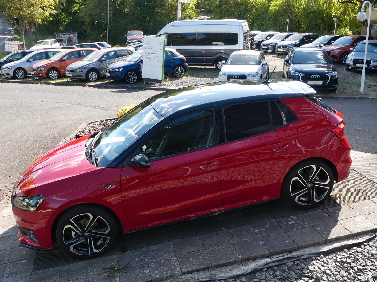 Skoda Fabia Monte Carlo, RF Kamera, LED, Navi, heiz FS