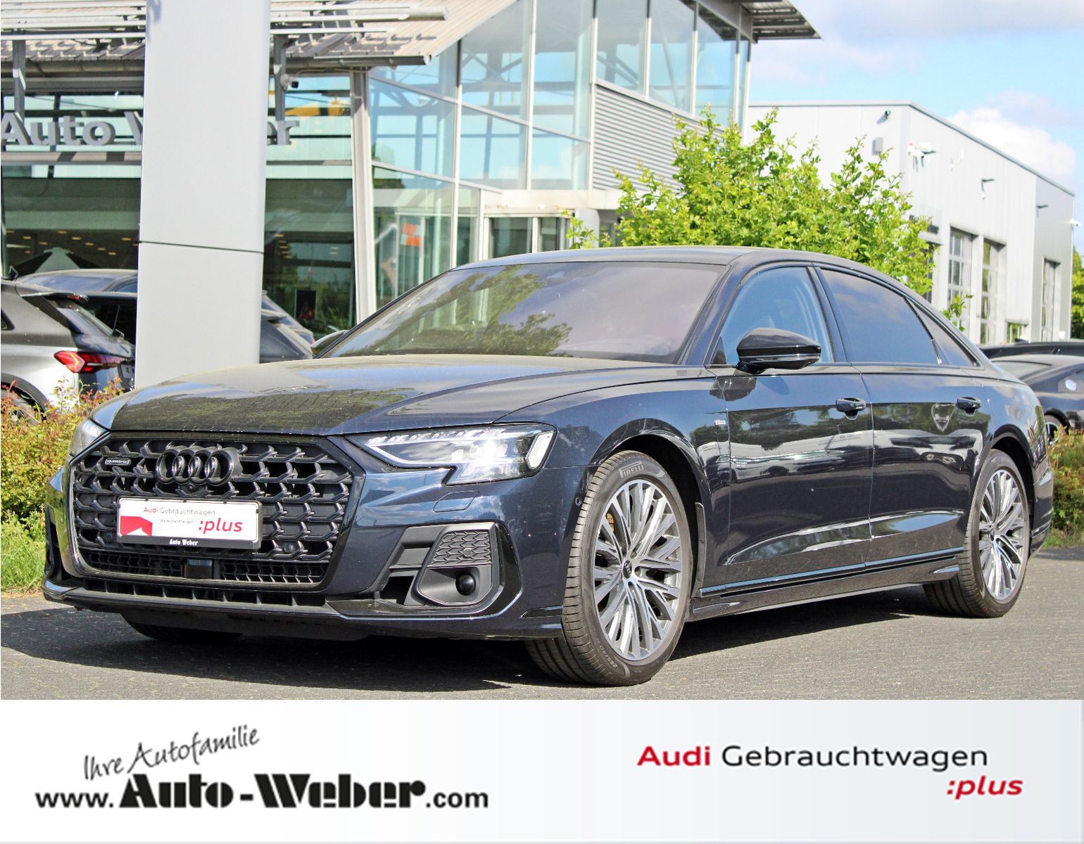 Audi A8 Lang 55TFSI S LINE BLACK - Samsaru's Car Outlet
