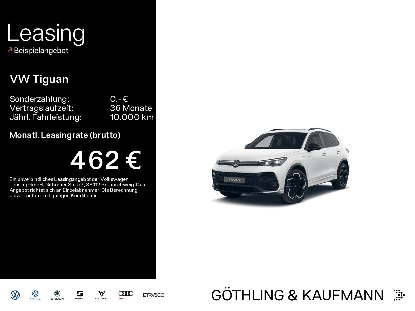 Volkswagen Tiguan R-Line 1.5 TSI eHybrid*NAVI*PANO*LEDER*BL