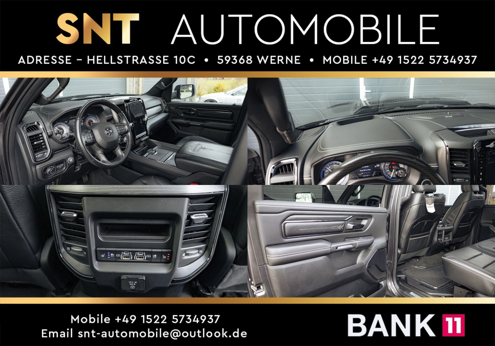 Dodge RAM 5.7 V8 Limited Prins HeadUp Voll Voll EU