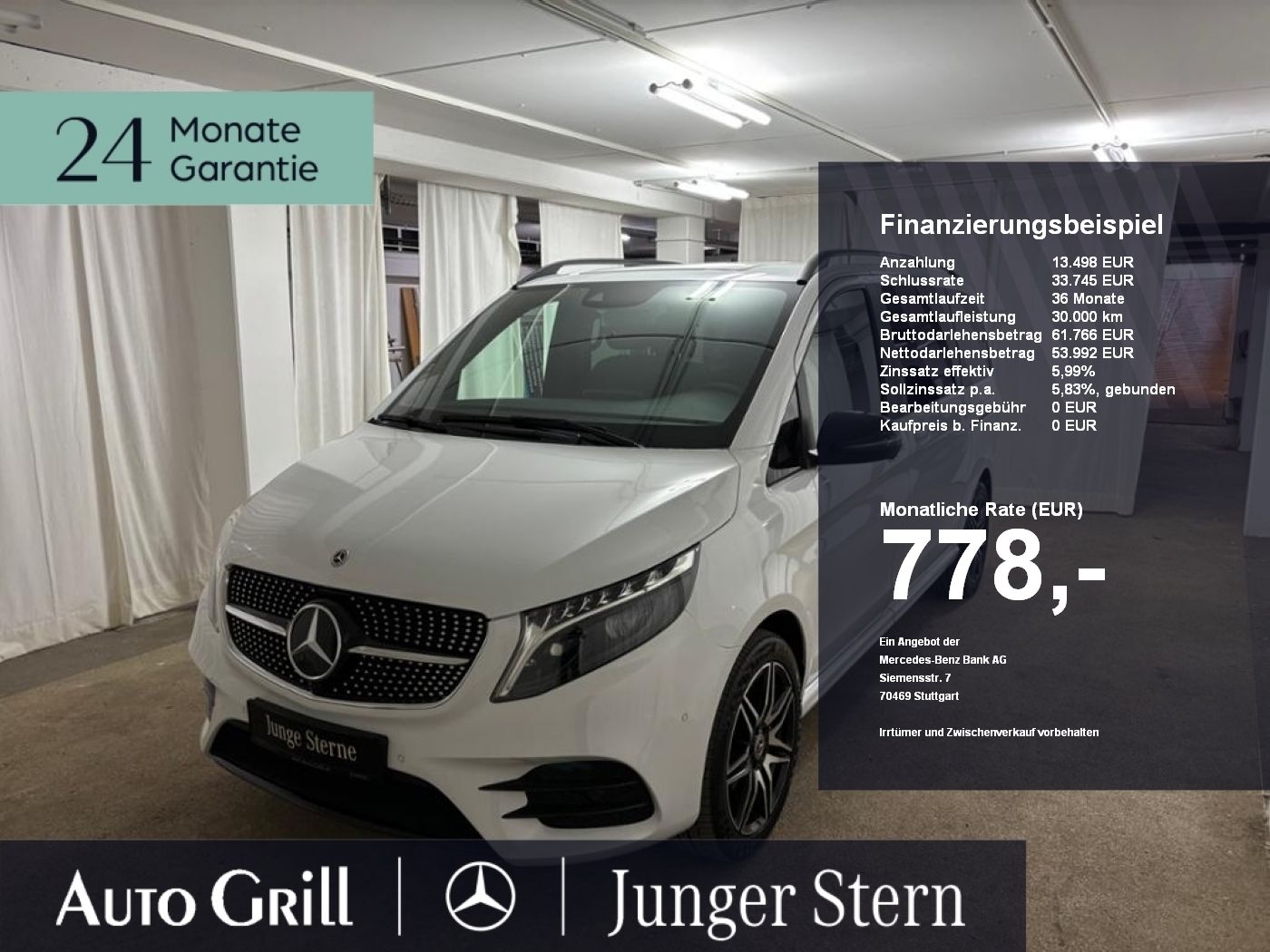 Mercedes-Benz V 300 d 4M AMG - Samsaru's Car Outlet