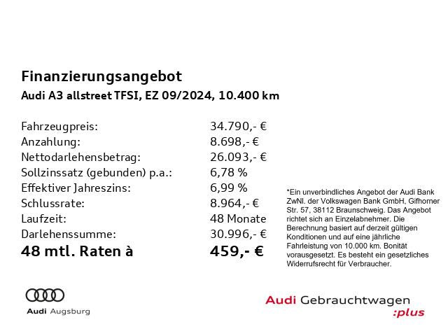 Audi A3 allstreet 35TFSI S tr. - Samsaru's Car Outlet