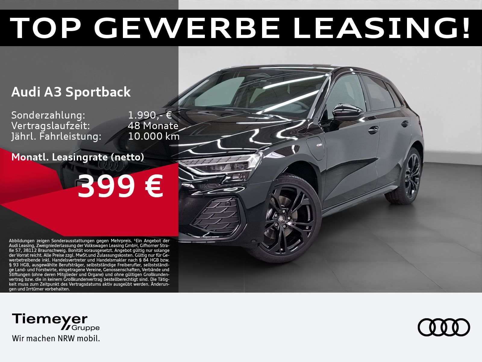 Audi A3 Sportback TFSIe S LINE MATRIX NAVI+ SONOS PAN