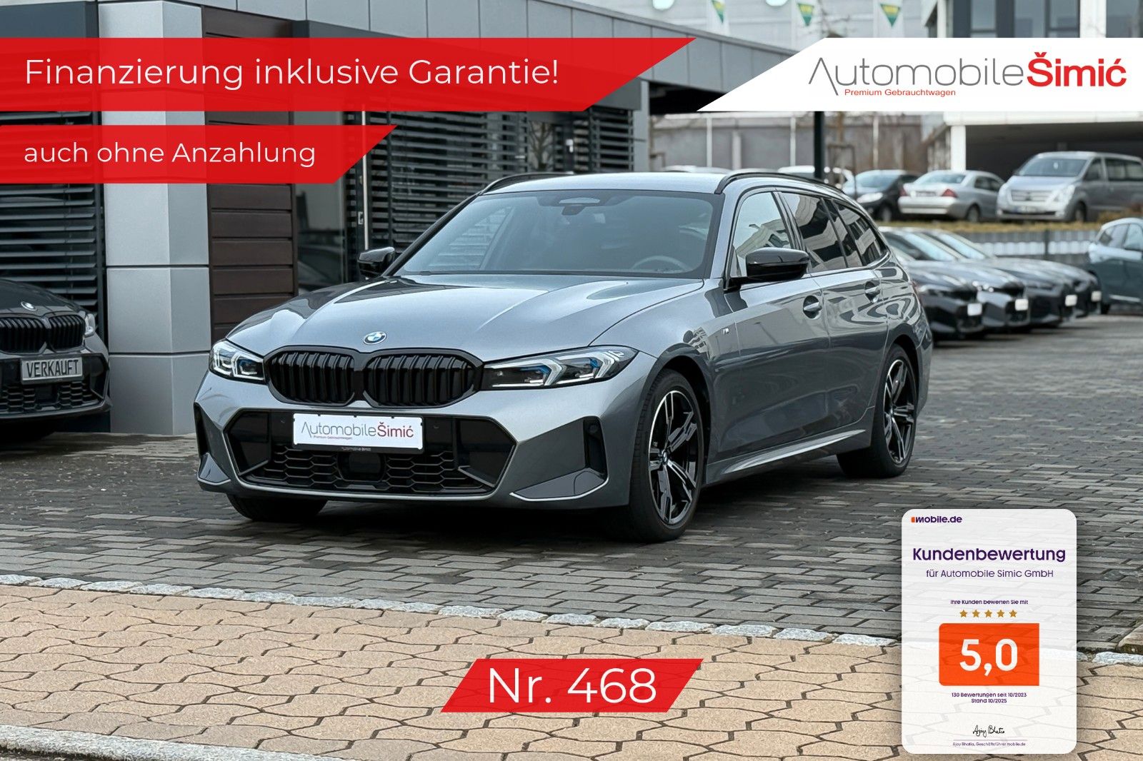 BMW 320d xD M Sport HuD AHK hifi memory 18"Alu StHz