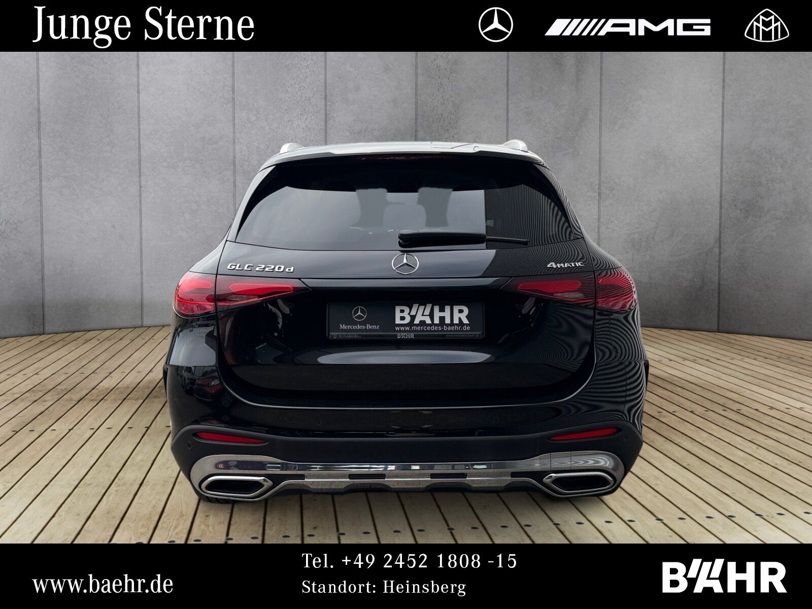 Mercedes-Benz GLC 220 d 4M AMG/MBUX/LED/AHK/360°/Totwinkel/19"