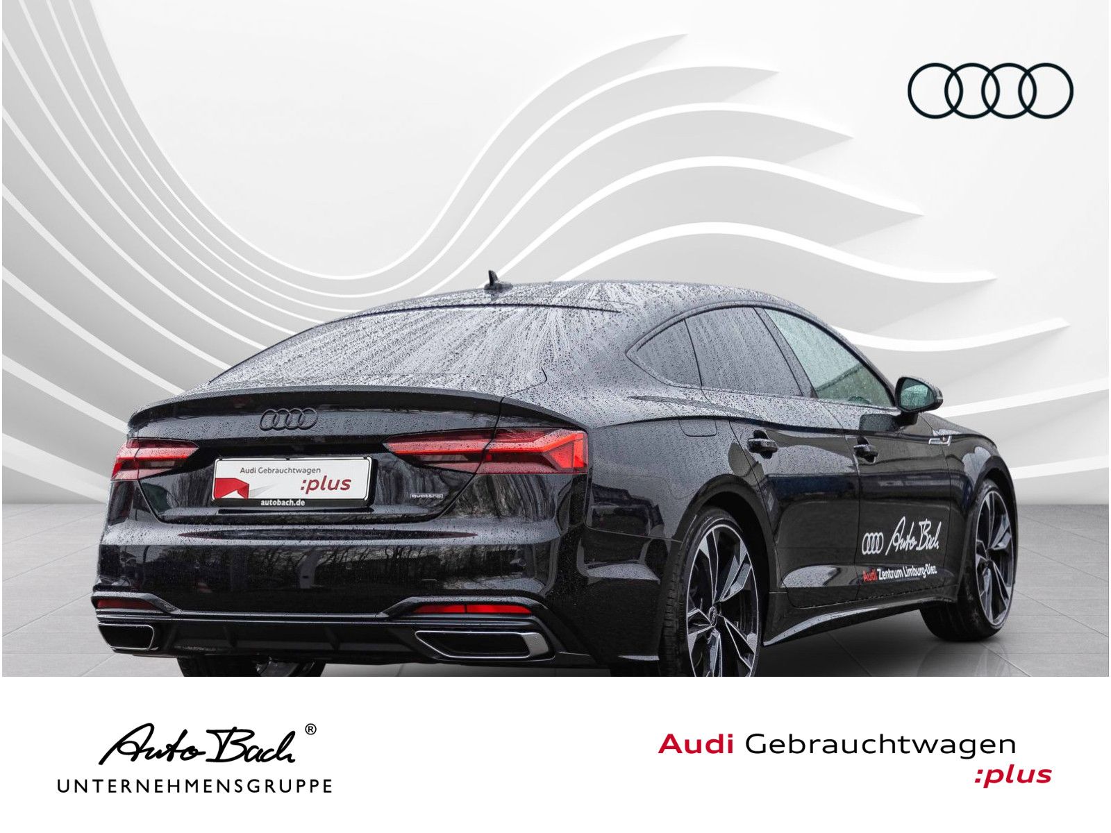 Audi A5 Sportback S line 40 TDI qu. Pano B&O HuD AHK