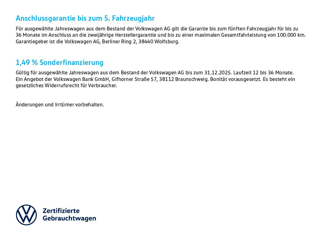 Volkswagen ID.4  250 kW 4Motion GTX mit Infotainment-Paket