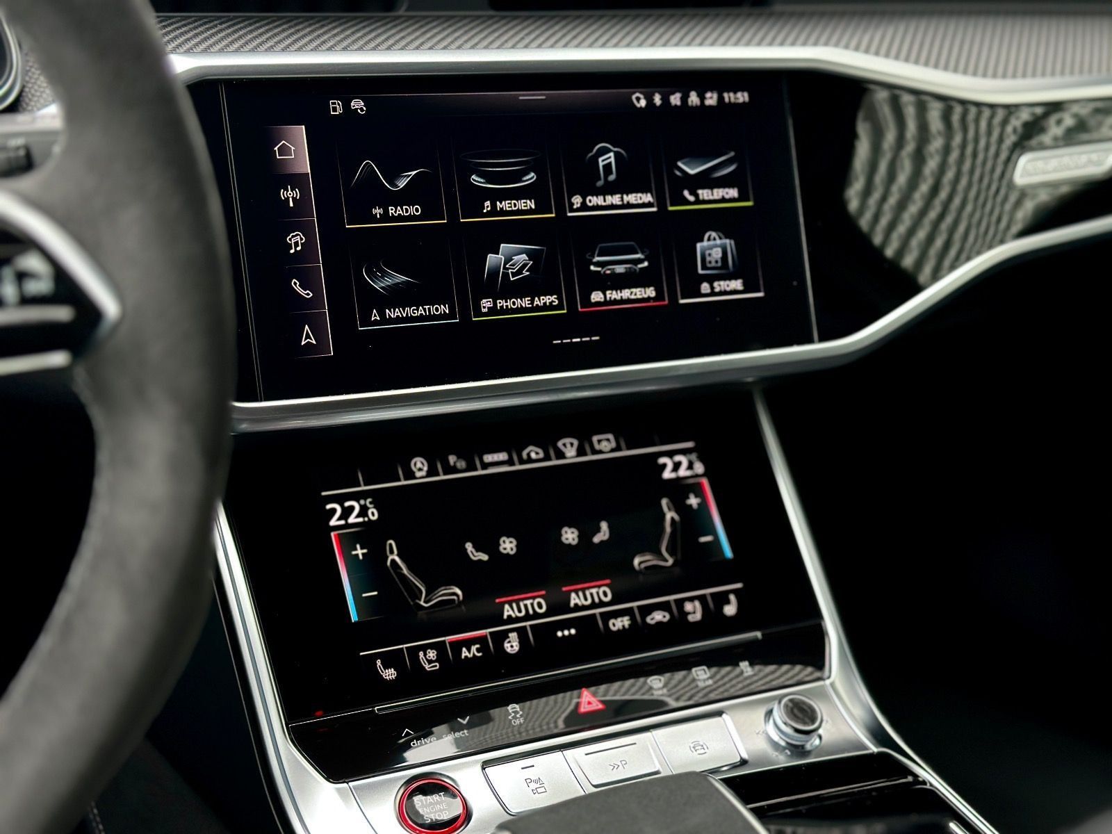 Audi RS 6 Avant KERAMIK*HUP*305KMH*LASER*PANO*B&O*STH