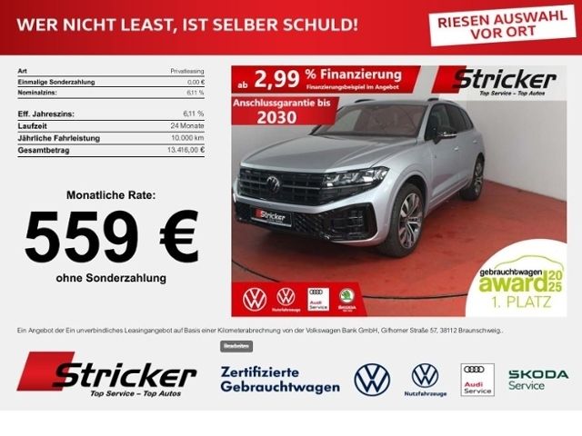 Volkswagen Touareg R-Line Black Style 3.0TSI 559,-ohne Anza