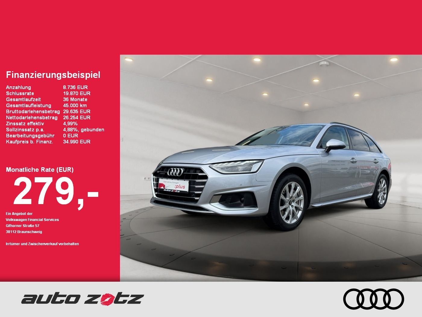 Audi A4 Avant advanced 50 TDI quattro - Samsaru's Car Outlet