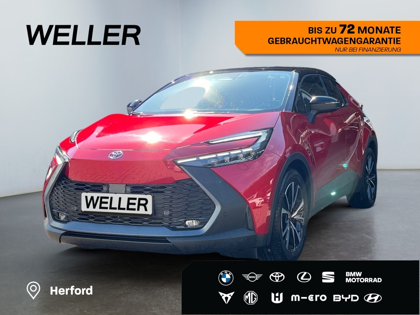 Toyota C-HR 1.8 Hybrid Team D *LED*ACC*Kamera*Navi*SHZ*