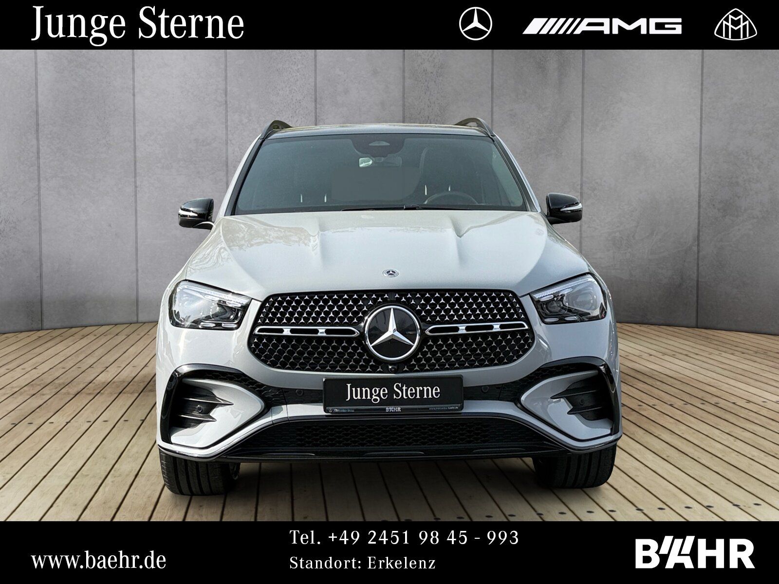 Mercedes-Benz GLE 450 d 4M AMG/alpingrau/Pano/Burmester/AHK/