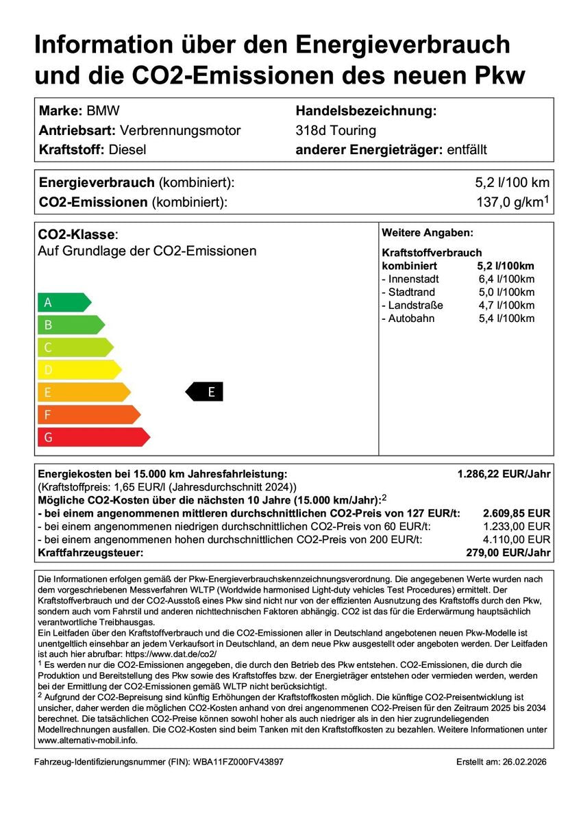 BMW 318d Touring M Sportpaket HK HiFi DAB LED Shz