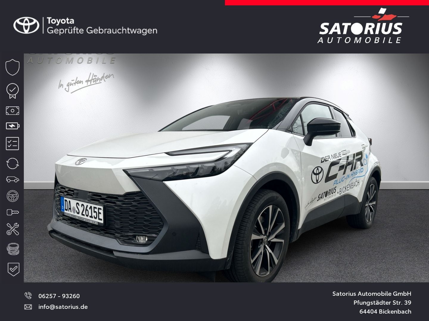 Toyota C-HR Plug-In Hybrid FWD Team Deutschland Navi LE