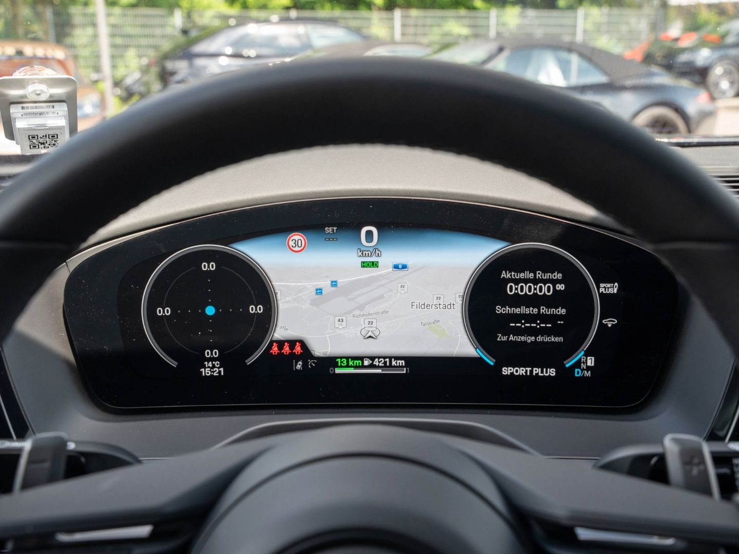 Porsche Panamera Turbo E-Hybrid Surround View Nachtsicht