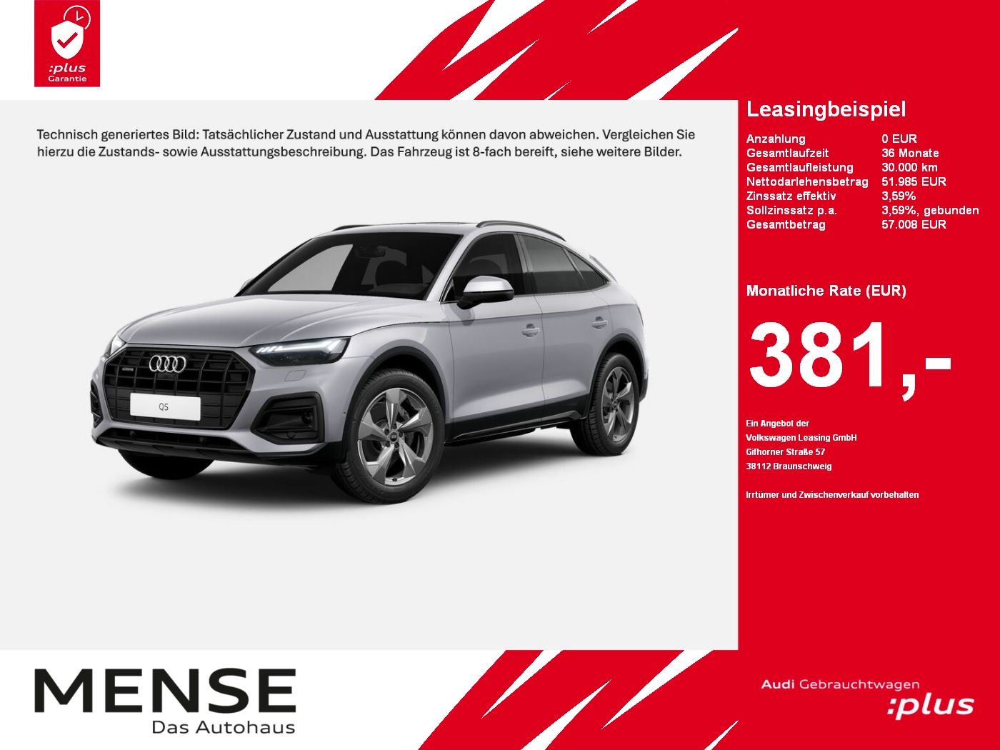 Audi Q5 Sportback 45 TFSI quattro S tronic - Samsaru's Car Outlet