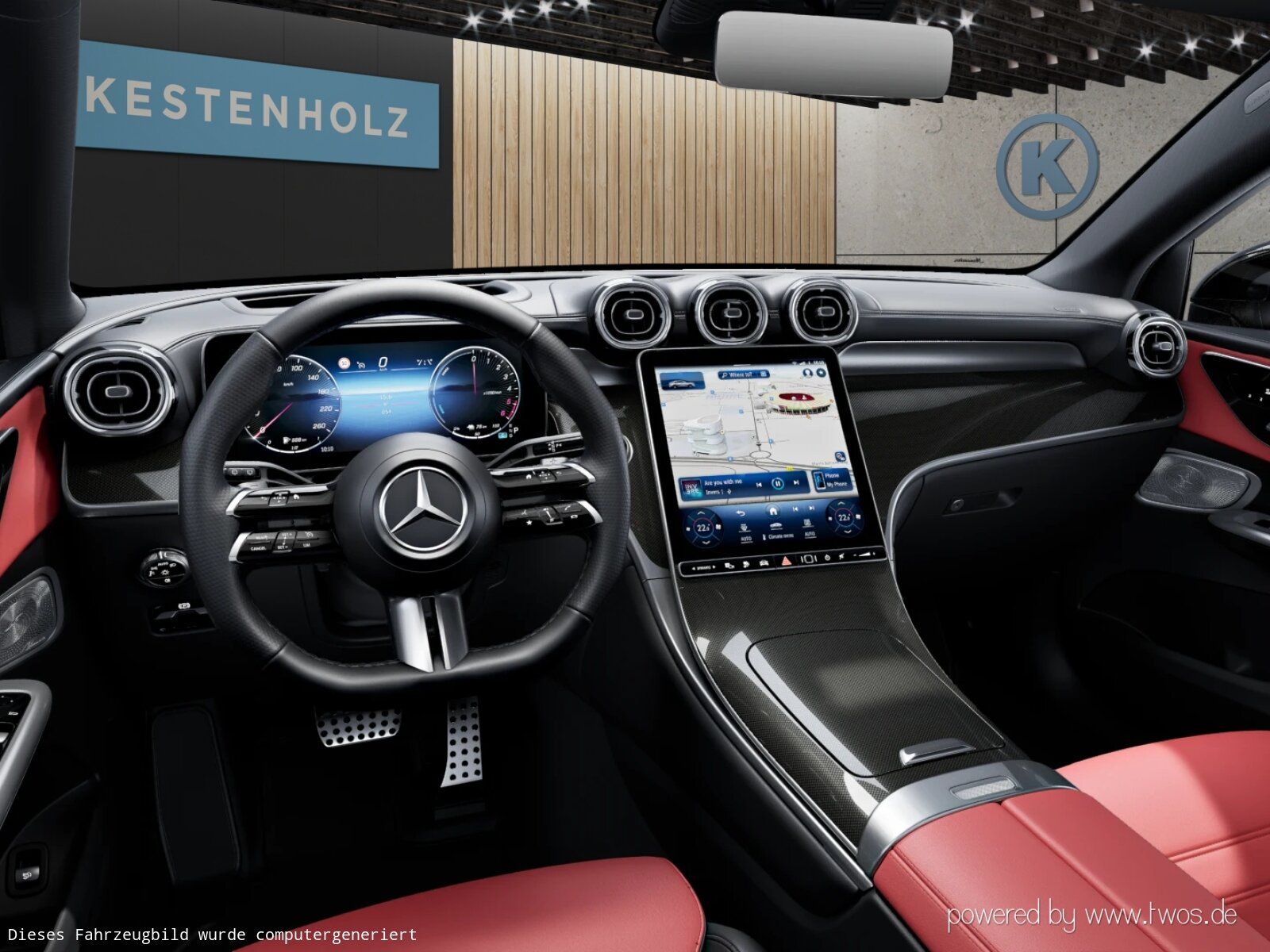 Mercedes-Benz GLC 300 de 4M Coupé AMG°PREMIUM+°APLIN/RED°AIRM°