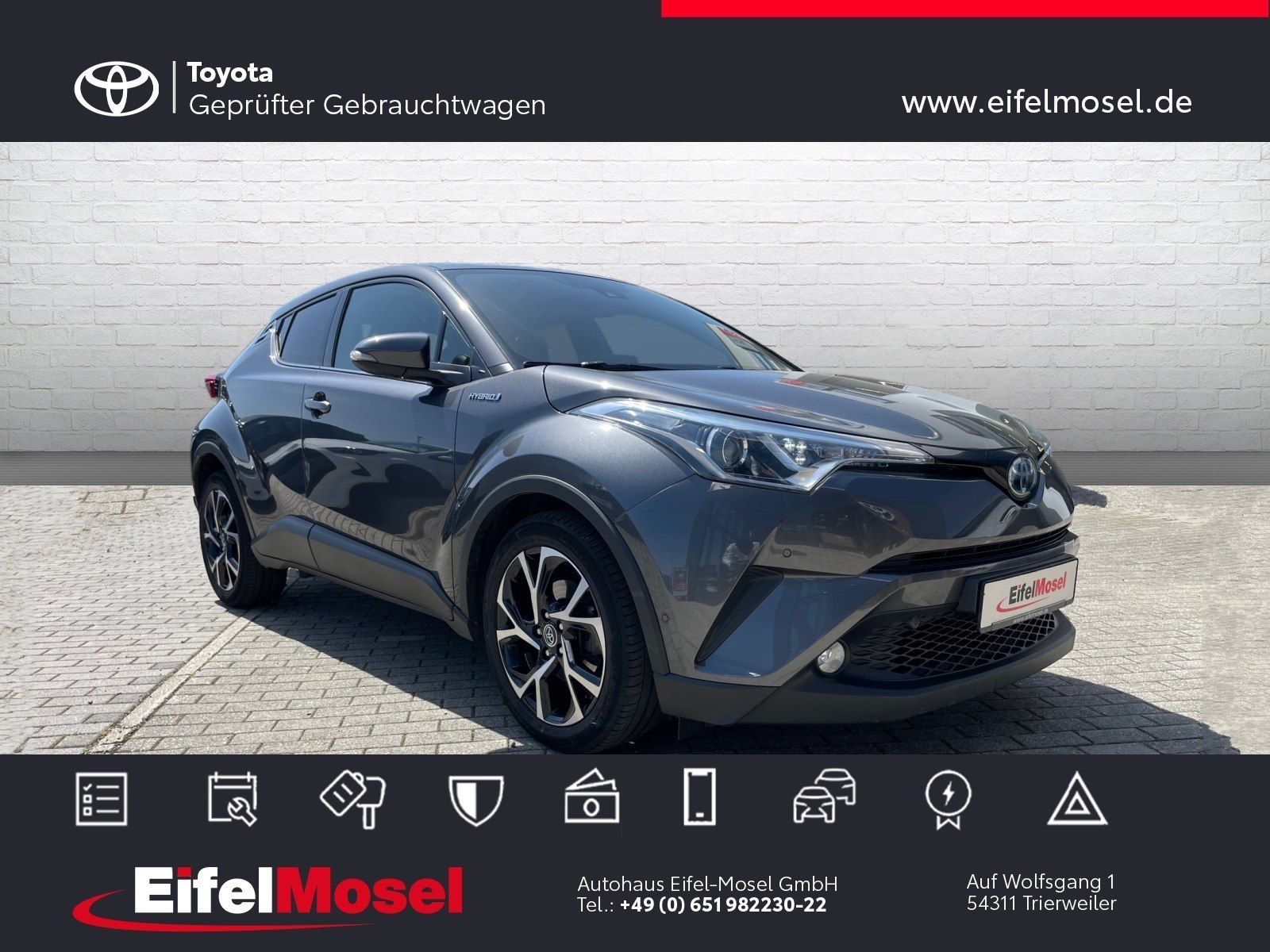 Toyota C-HR 1.8 Hybrid Club - Samsaru's Car Outlet
