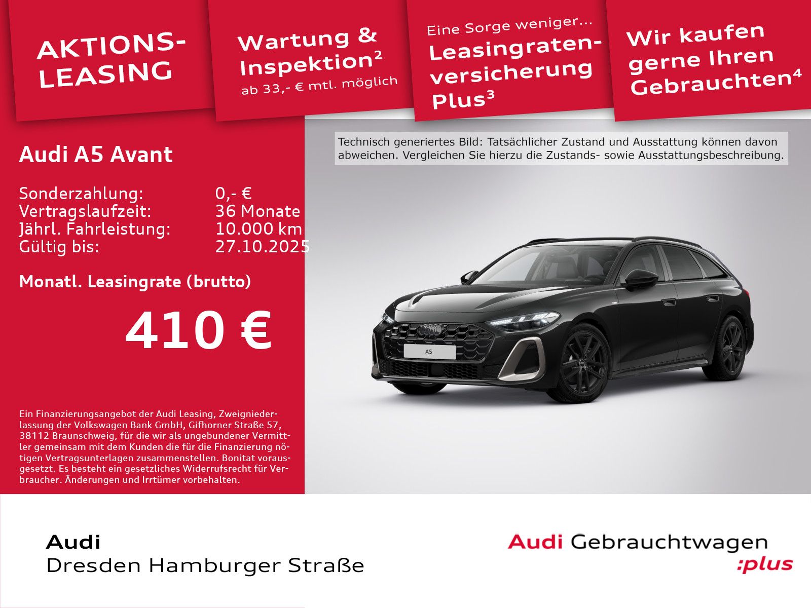 Audi A5 Avant edition one TFSI quattro S-Line B&OAHZV