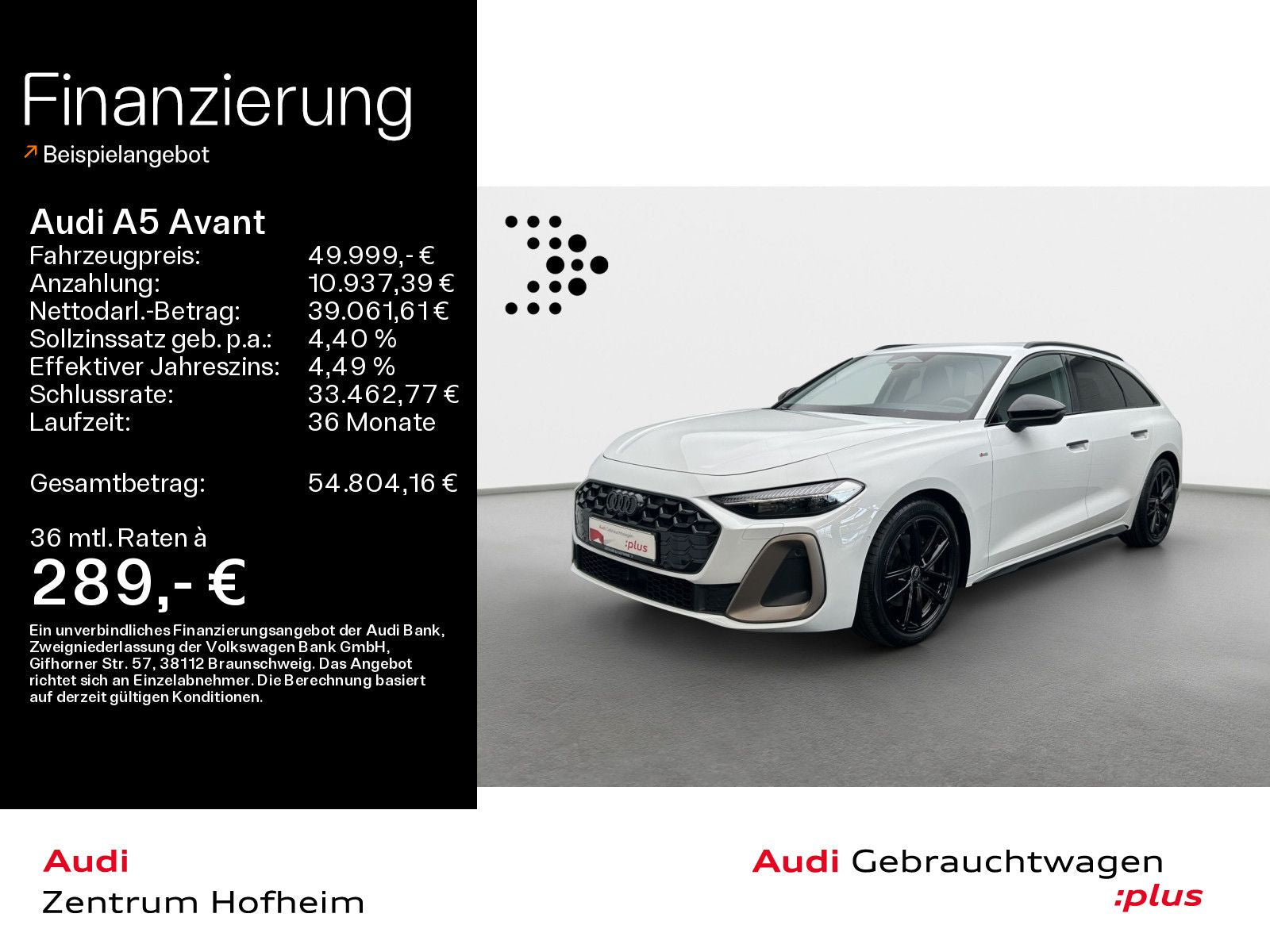 Audi A5 Avant 40 TFSI qu S line edition one S tro*B&O