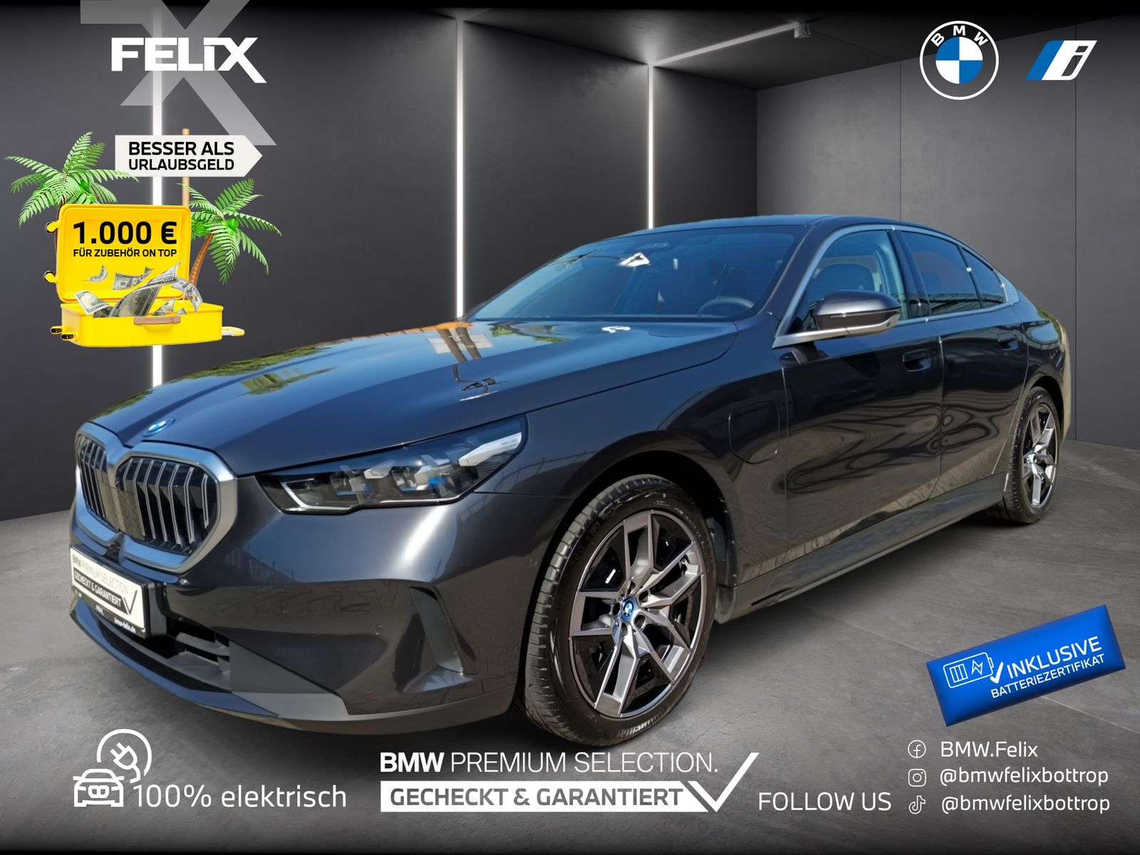 BMW 530e ICONIC GLOW+19"ALU+KOMFORTSITZE