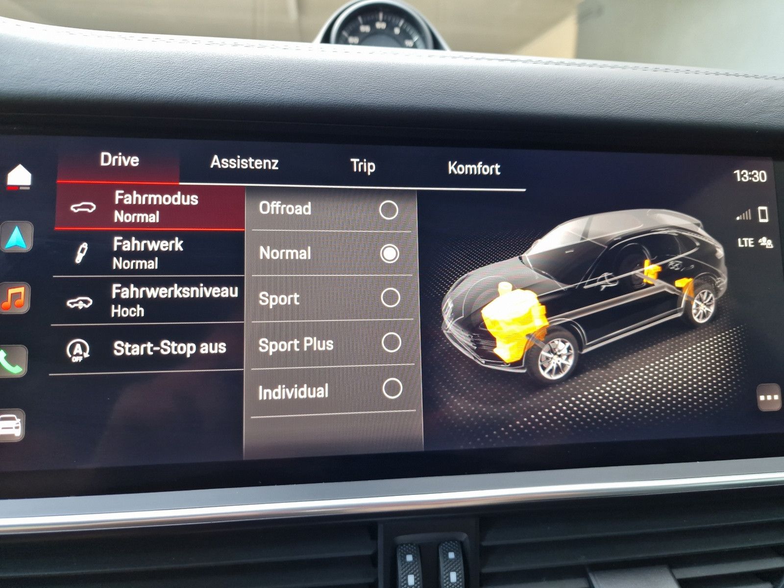 Porsche Cayenne Pano 360° Luft Bose Chrono Matrix 14w 21