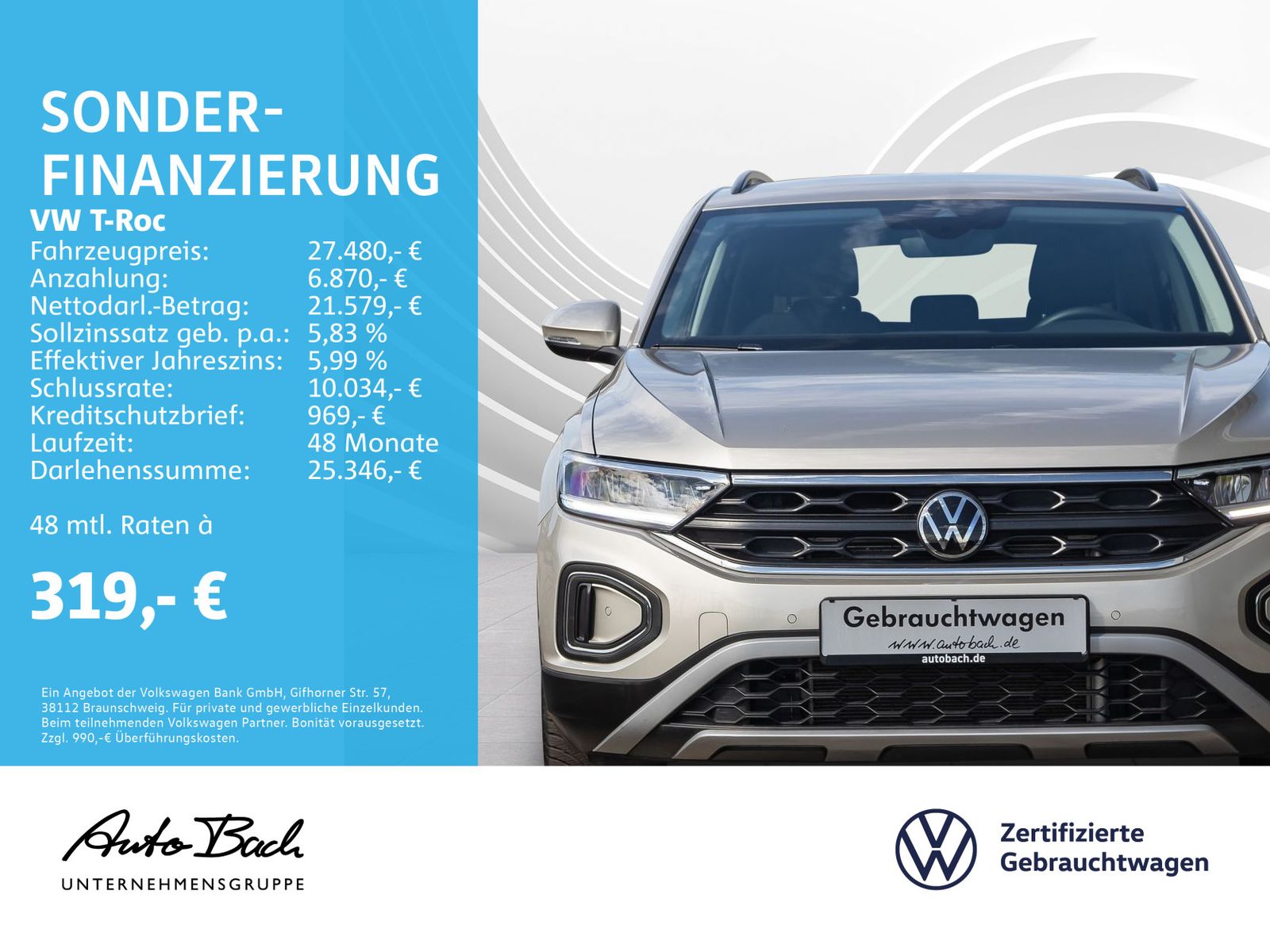 Volkswagen T-Roc 1.5 TSI MOVE DSG - Samsaru's Car Outlet