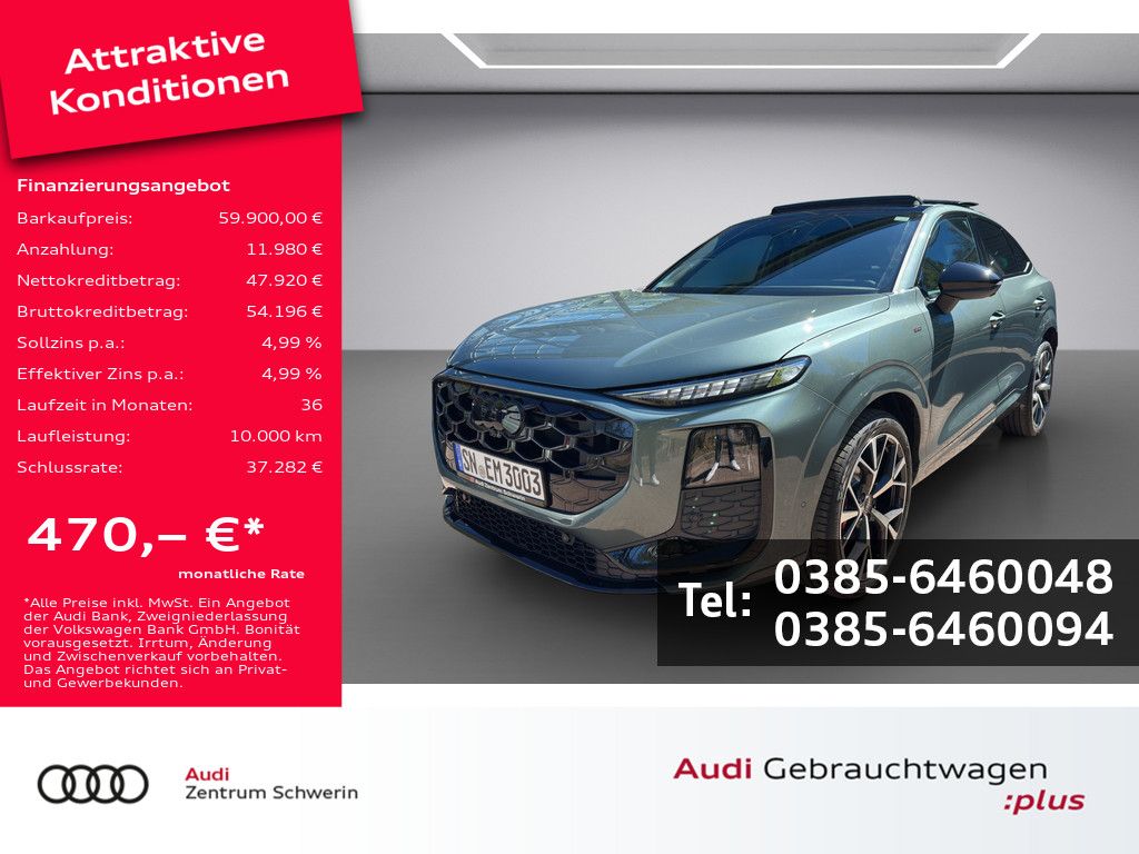 Audi Q3 Sportback 2.0 TDI S line LENKRADHZ. PANO 360°