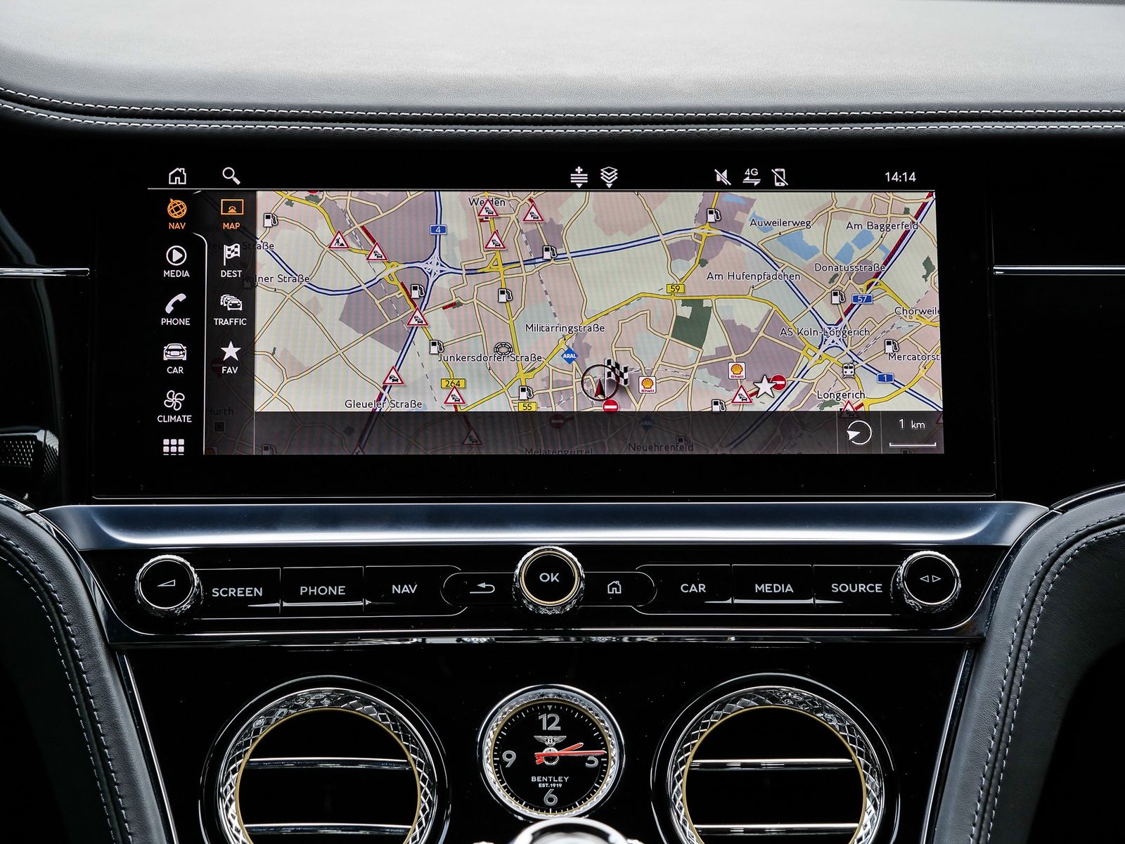 Bentley Continental GT W12 Speed Onyx, Diamond Knurling