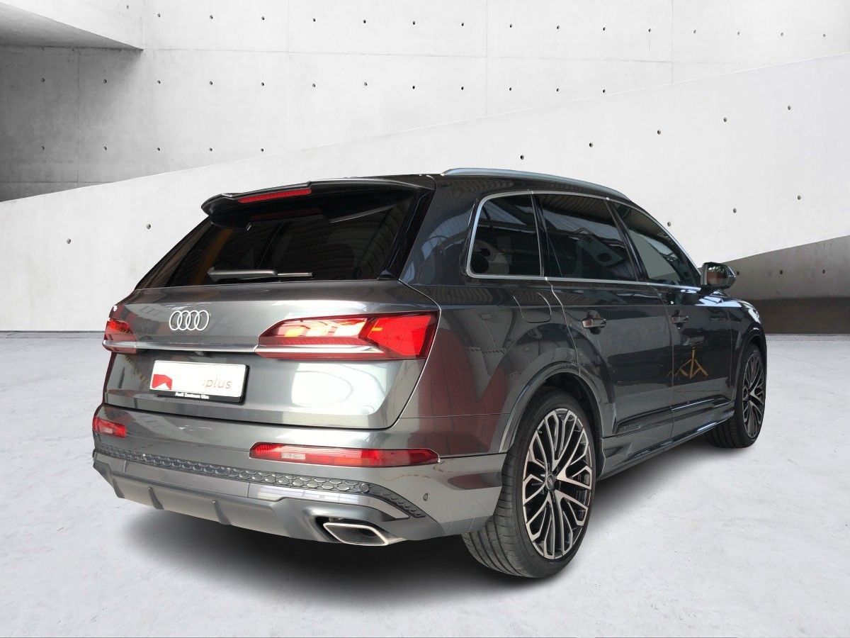 Audi Q7 S-Line 55TFSI qu 7SITZE AHK PANO STHZ 5J.GAR.