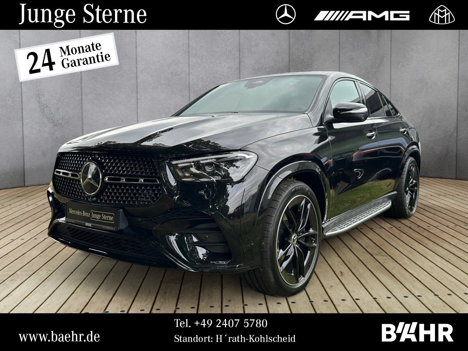 Mercedes-Benz GLE 450 d 4M Coupé AMG+Night/Pano/AHK/Airmatic