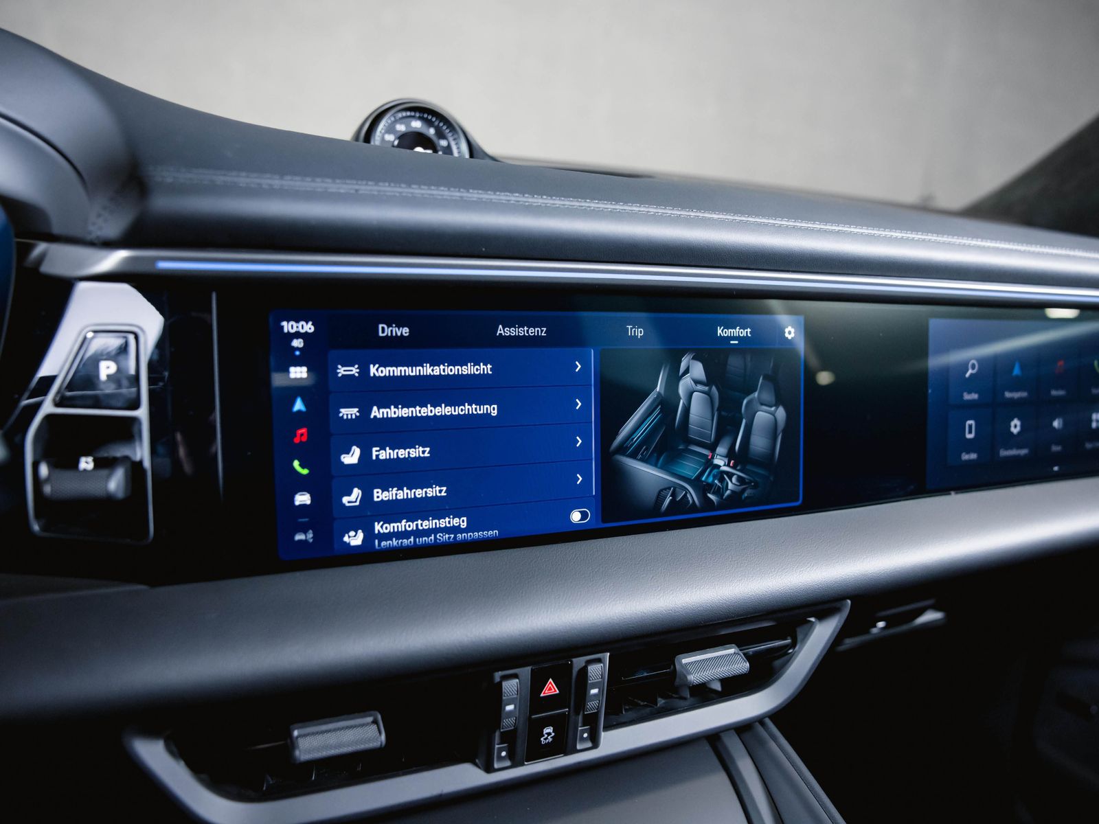 Porsche Macan 4S Electric Sport Chrono Panoramadach