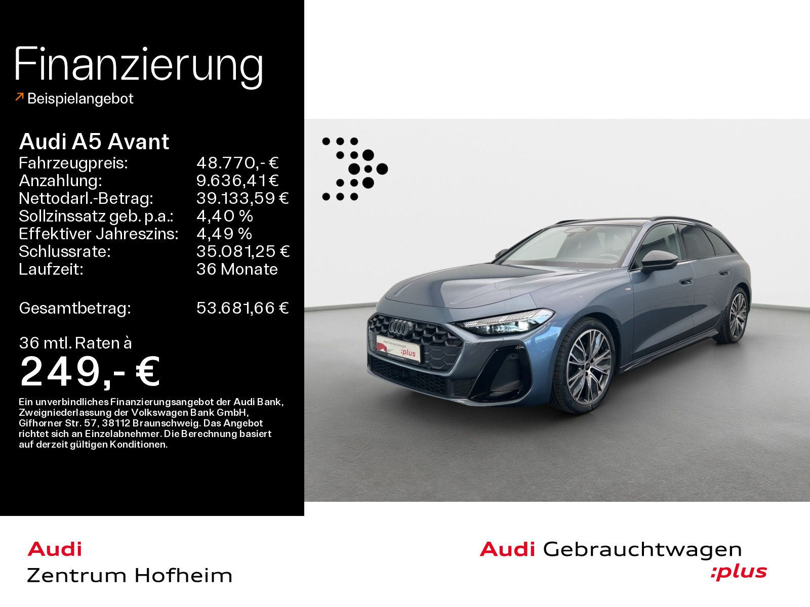 Audi A5 Avant 40 TFSI qu 2x S line S tro*Pano*Matrix*