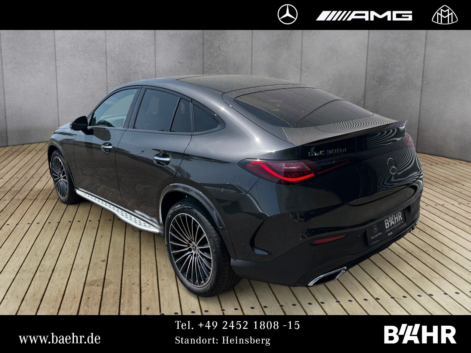 Mercedes-Benz GLC 300 d 4M Coupé AMG+Night/Digital-Light/360°