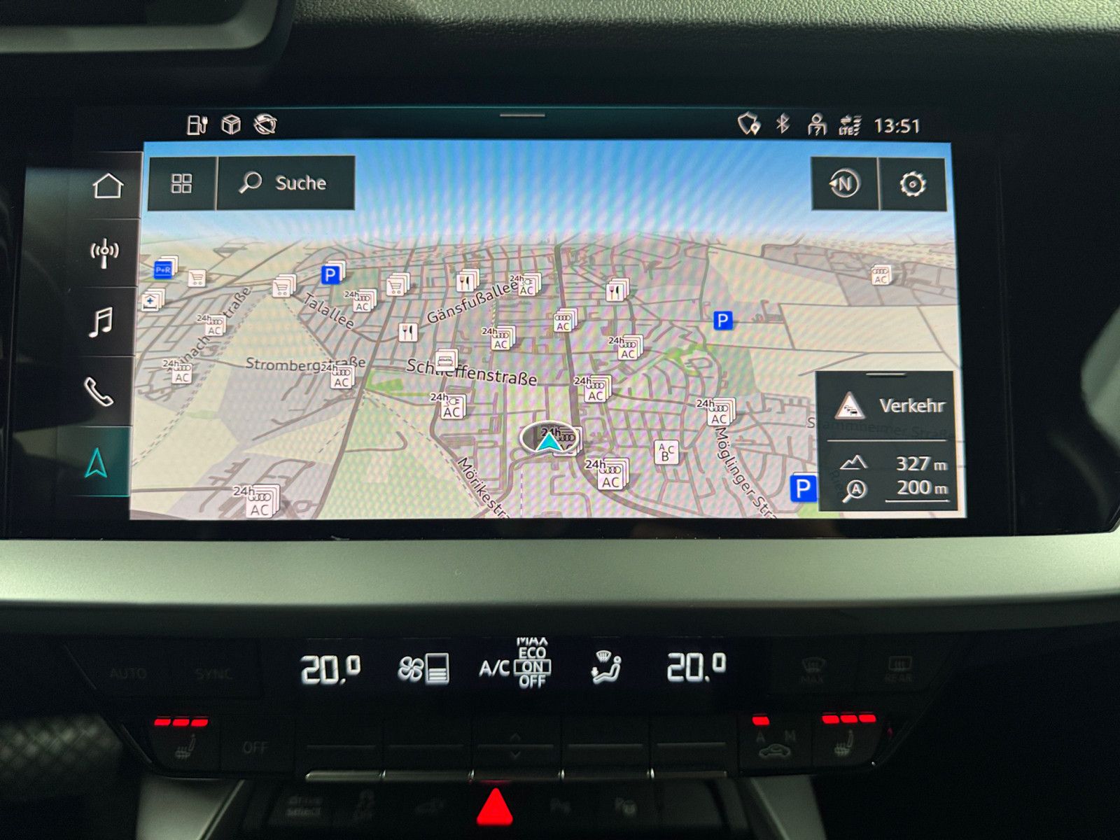 Audi A3 Sportback 40 TFSIe Virtual CAM Navi Sitzh LED