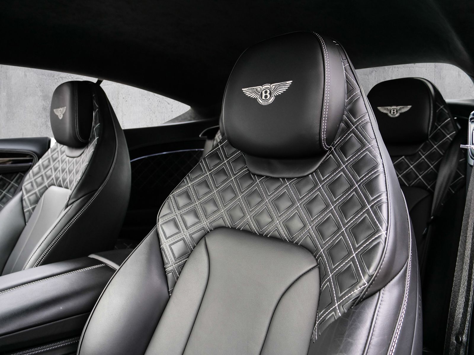 Bentley Continental GT W12 Speed Onyx, Diamond Knurling