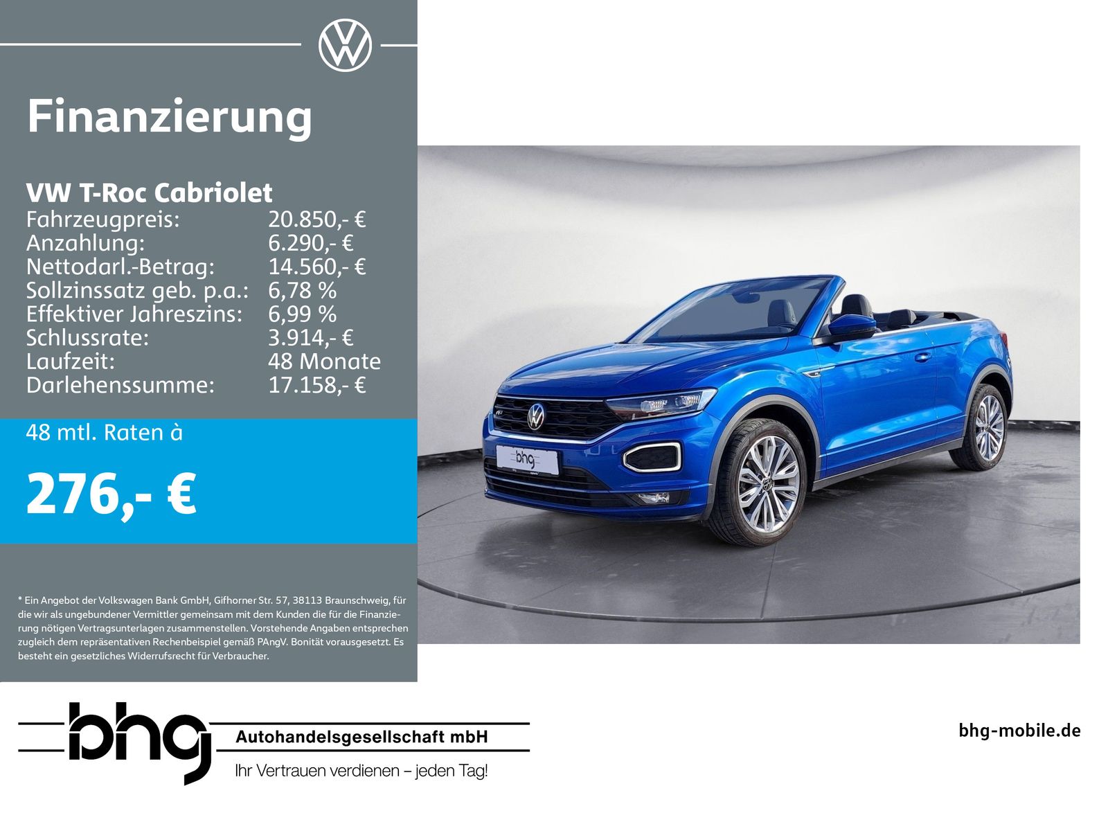 Volkswagen T-Roc R-Line 1.5 TSI - Samsaru's Car Outlet