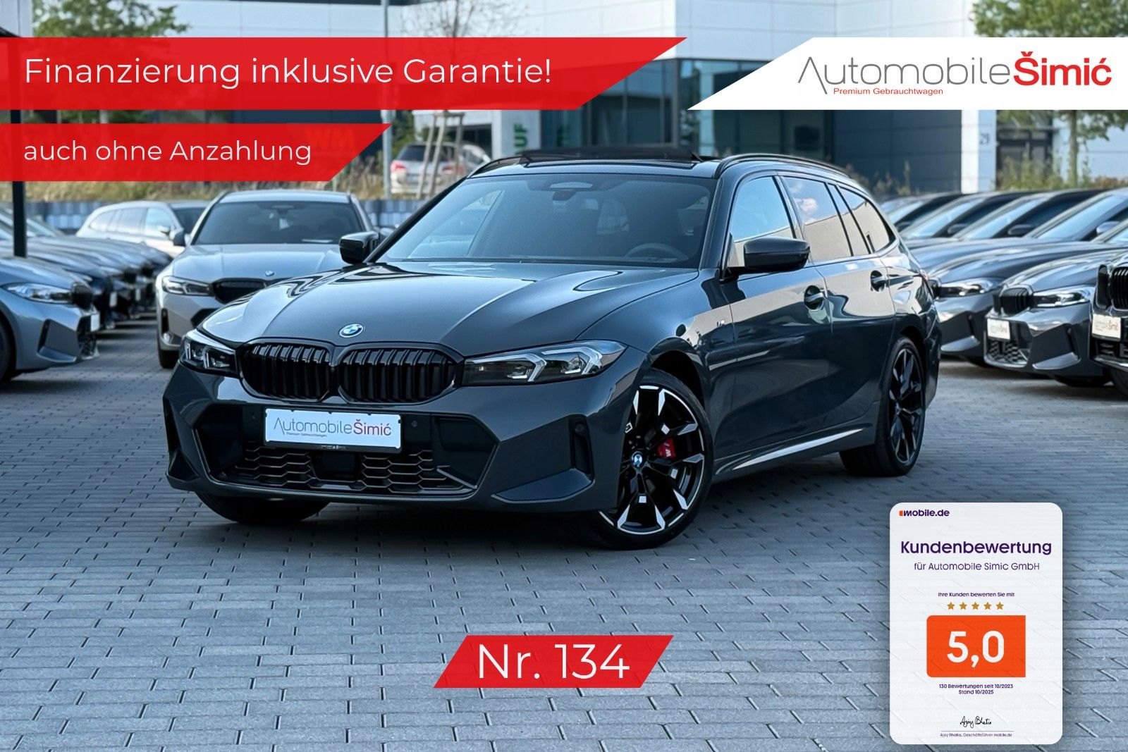 BMW 320d xD M Sport Pro HuD Carbon Pano StHz h/k AHK