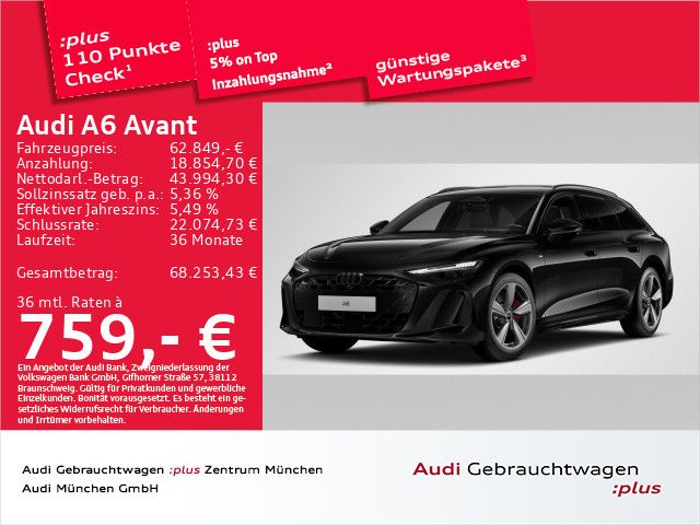 Audi A6 Avant TFSI qu. S tronic S line Pano/Matrix/HU