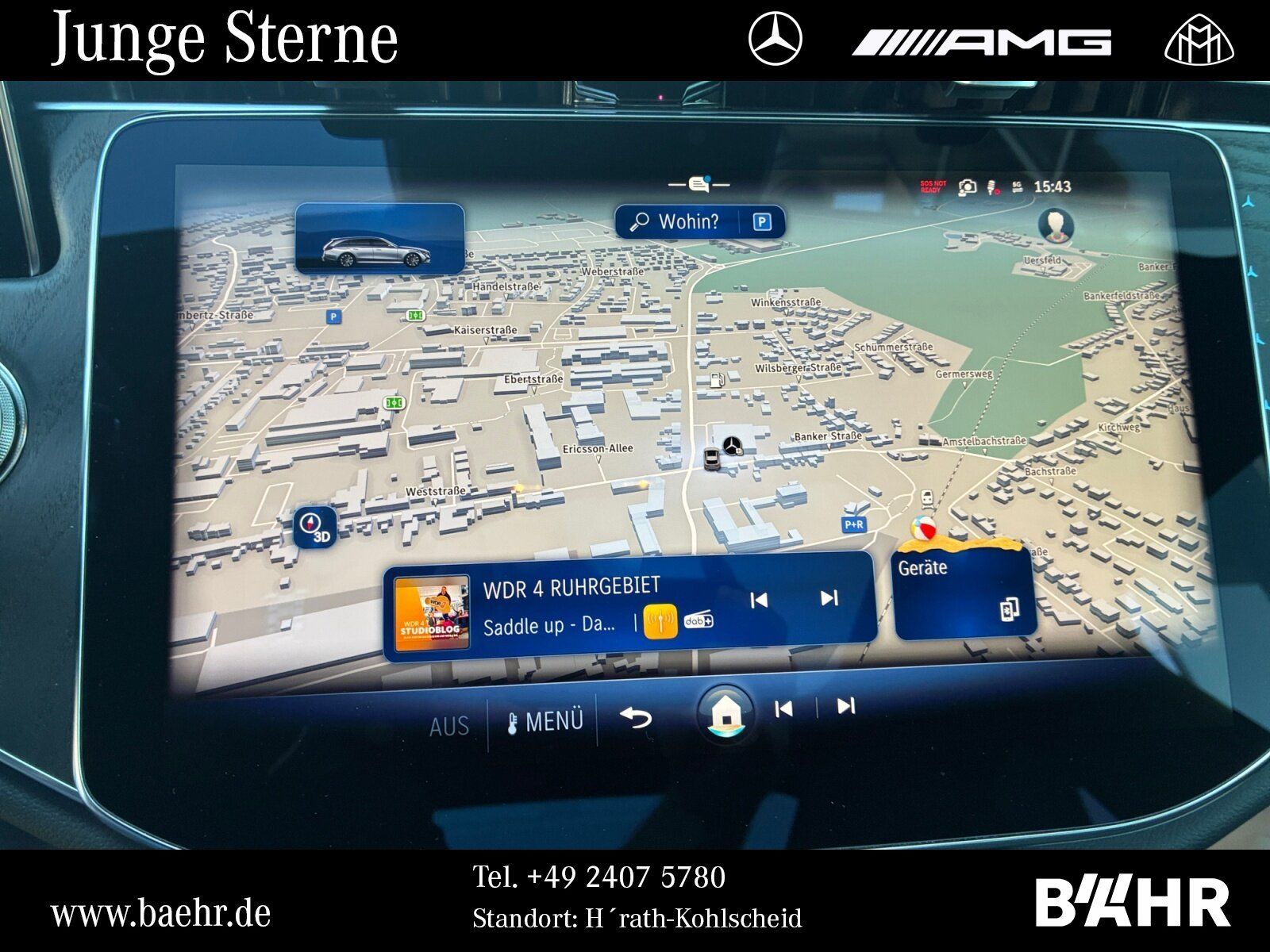 Mercedes-Benz E 450 d 4M T AMG+Night/Pano/AHK/Burmester4D/360°