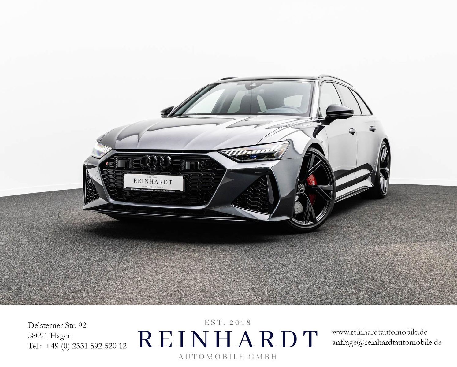 Audi RS6 AVANT BLACK 22Z./LASER/ACC/HuD/PANO/360°/AHK