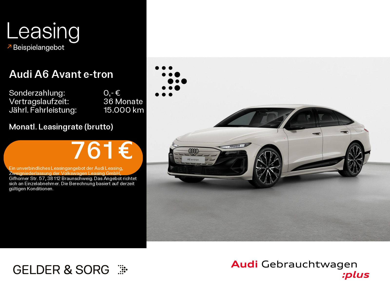 Audi A6 e-tron quattro S line 659km/WLTP*Air*HuD*B&O*