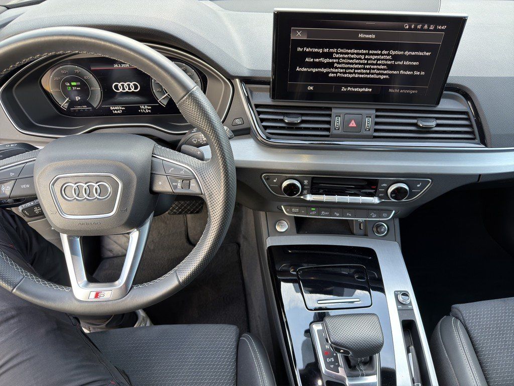 Audi Q5 55 TFSIe qu S tronic S line AHK MMI Navi plus