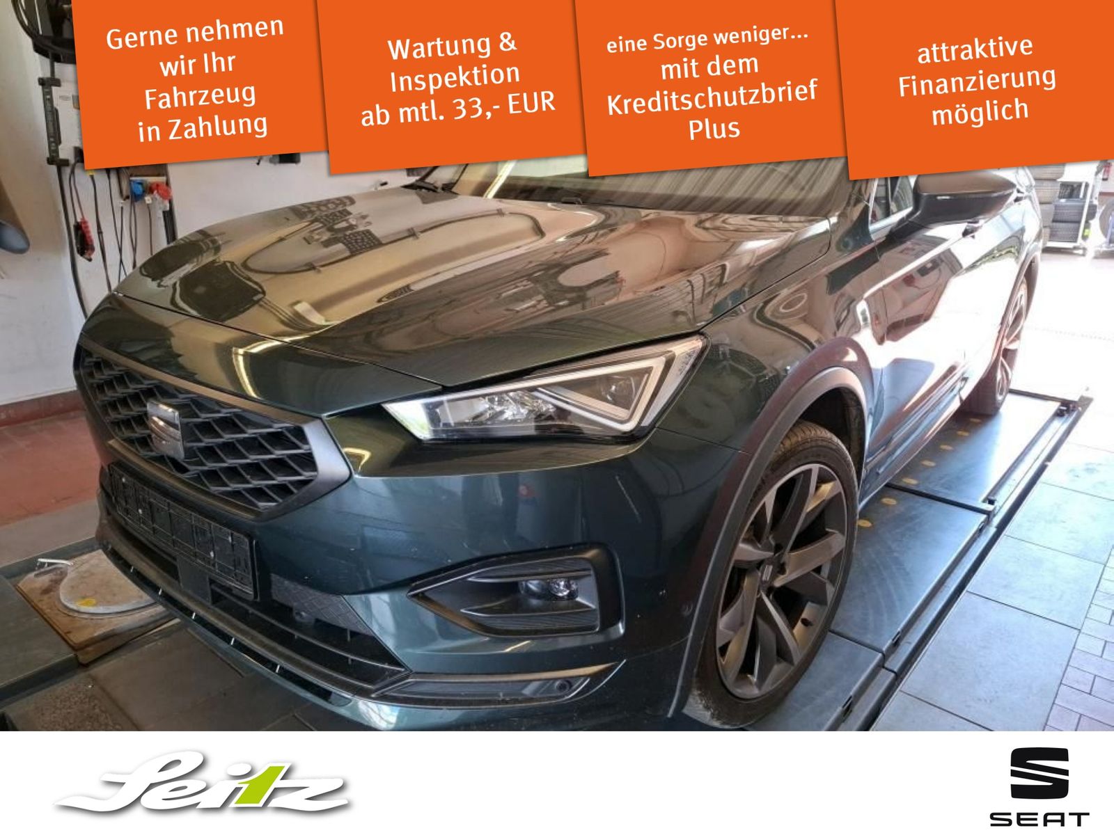 Seat Tarraco 2.0 TDI 4Drive FR *AHK*BEATS*PANO*