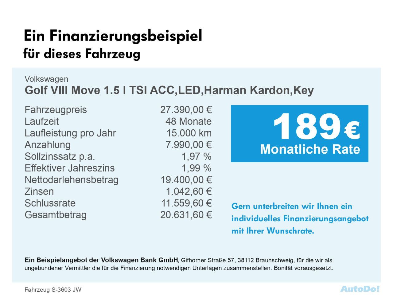 Volkswagen Golf VIII Move 1.5 l TSI - Samsaru's Car Outlet