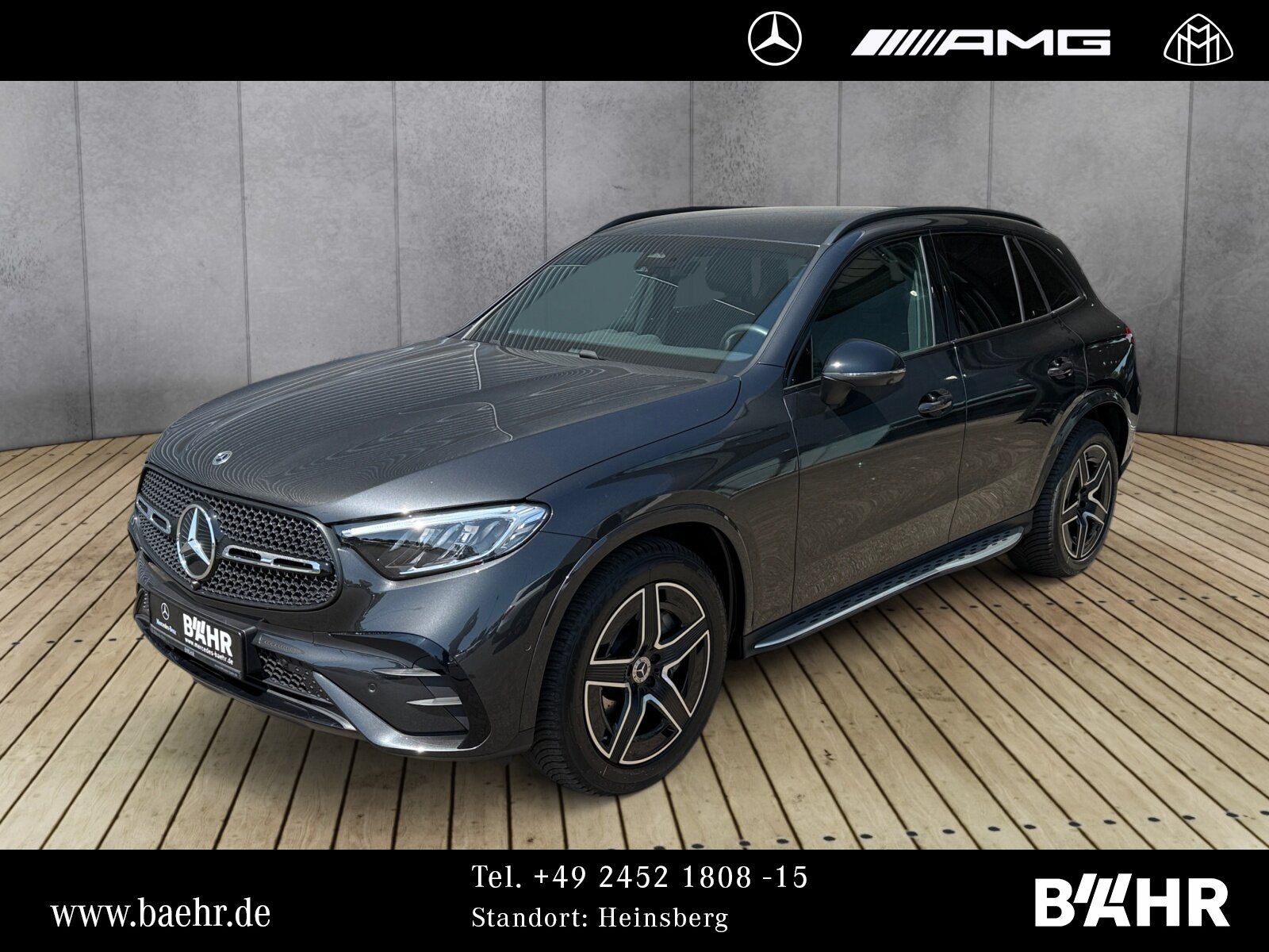 Mercedes-Benz GLC 200 d 4M AMG+Night/MBUX/LED/AHK/360°/LMR-19"